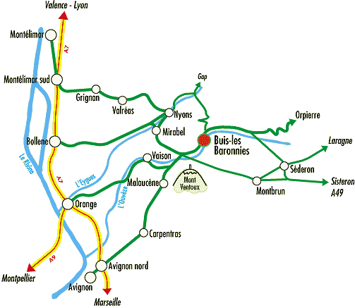 Plan d'accès